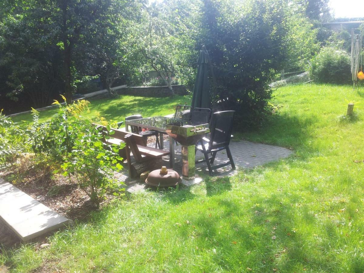 Fewo 1 Waren Mueritz - Haus Buchen Am Tiefwarensee - 1 Zi Extérieur photo